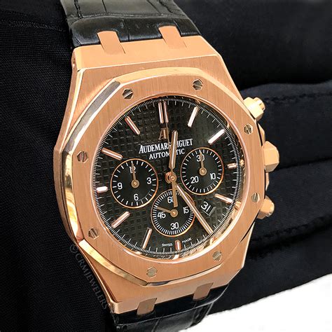 audemars piguet chronograph leather strap|Audemars Piguet watch straps.